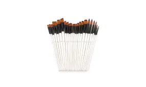 24 Piece Draw Paint Brushes Set Kit