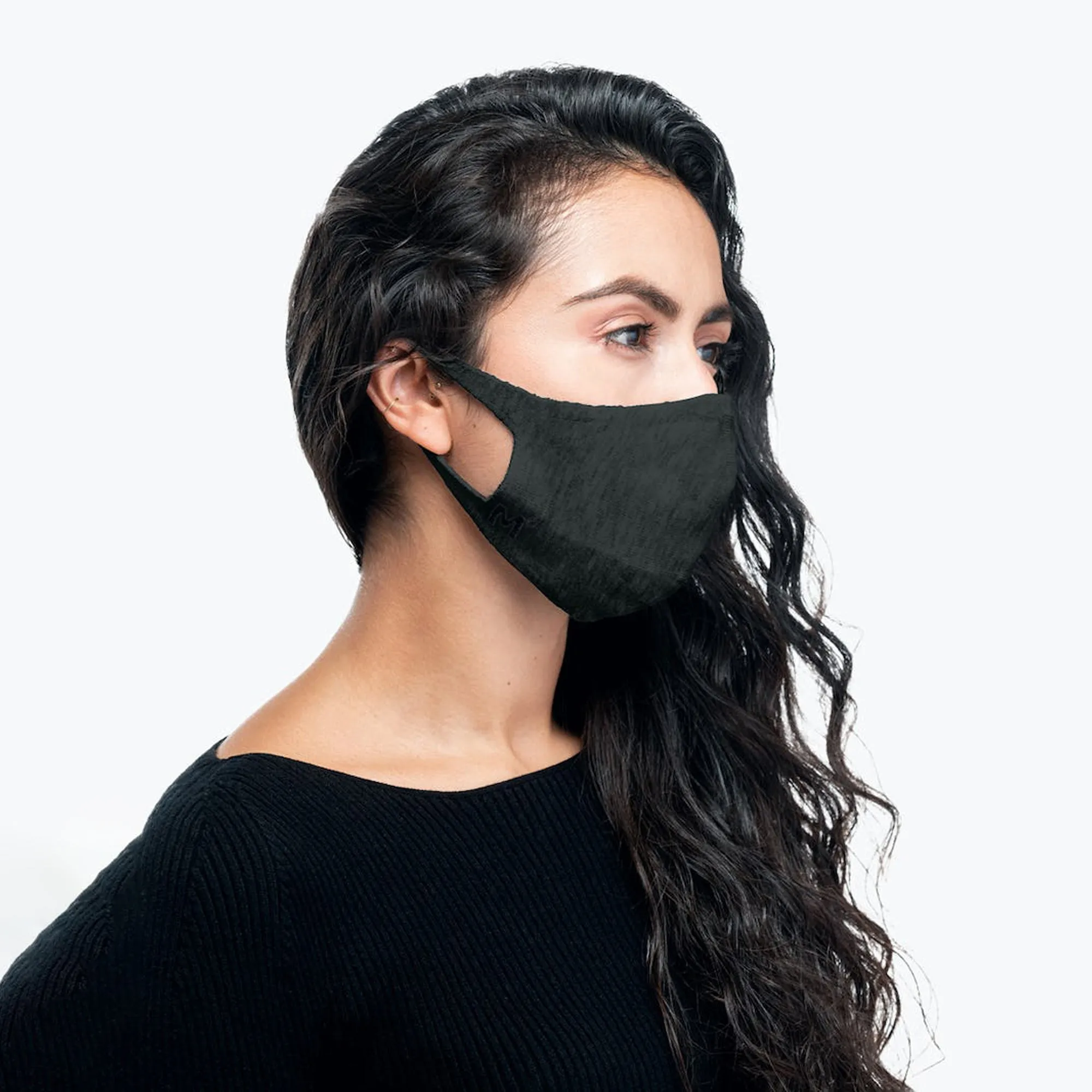 3D Print-Knit Mask - Dark Grey