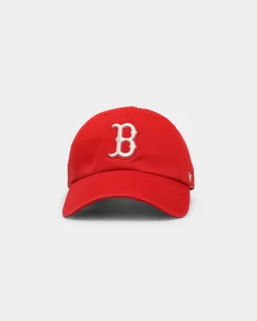 47 Brand Boston Red Sox 'Red Chile' Clean Up Strapback Red/Natural