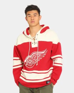 47 Brand Detroit Red Wings Superior Lacer Hoodie Red