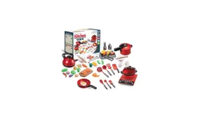 52 Piece Kitchen Play Pretend Playset