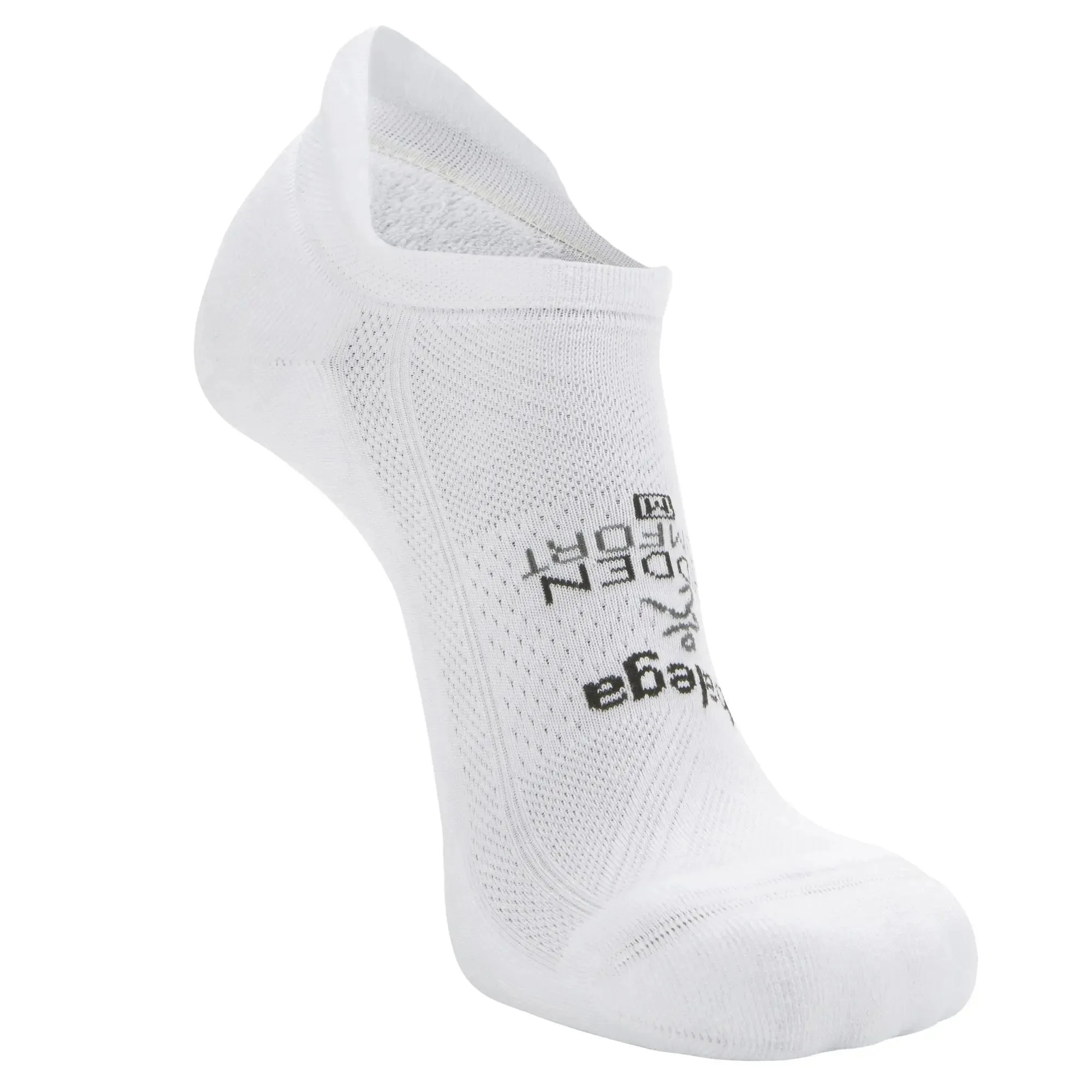 Balega Hidden Comfort No Show Tab White Socks