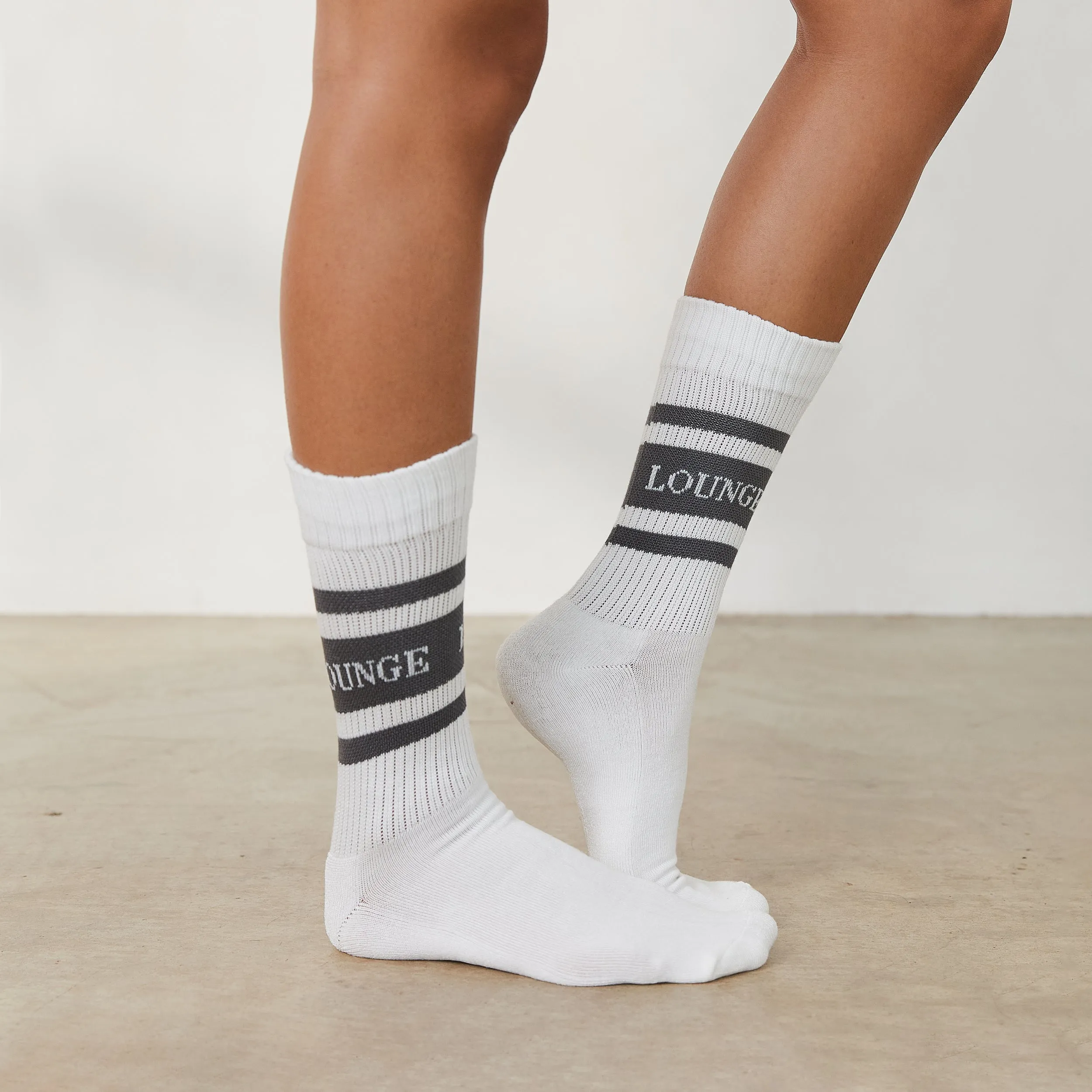 Essential Socks (2 Pack) - Charcoal