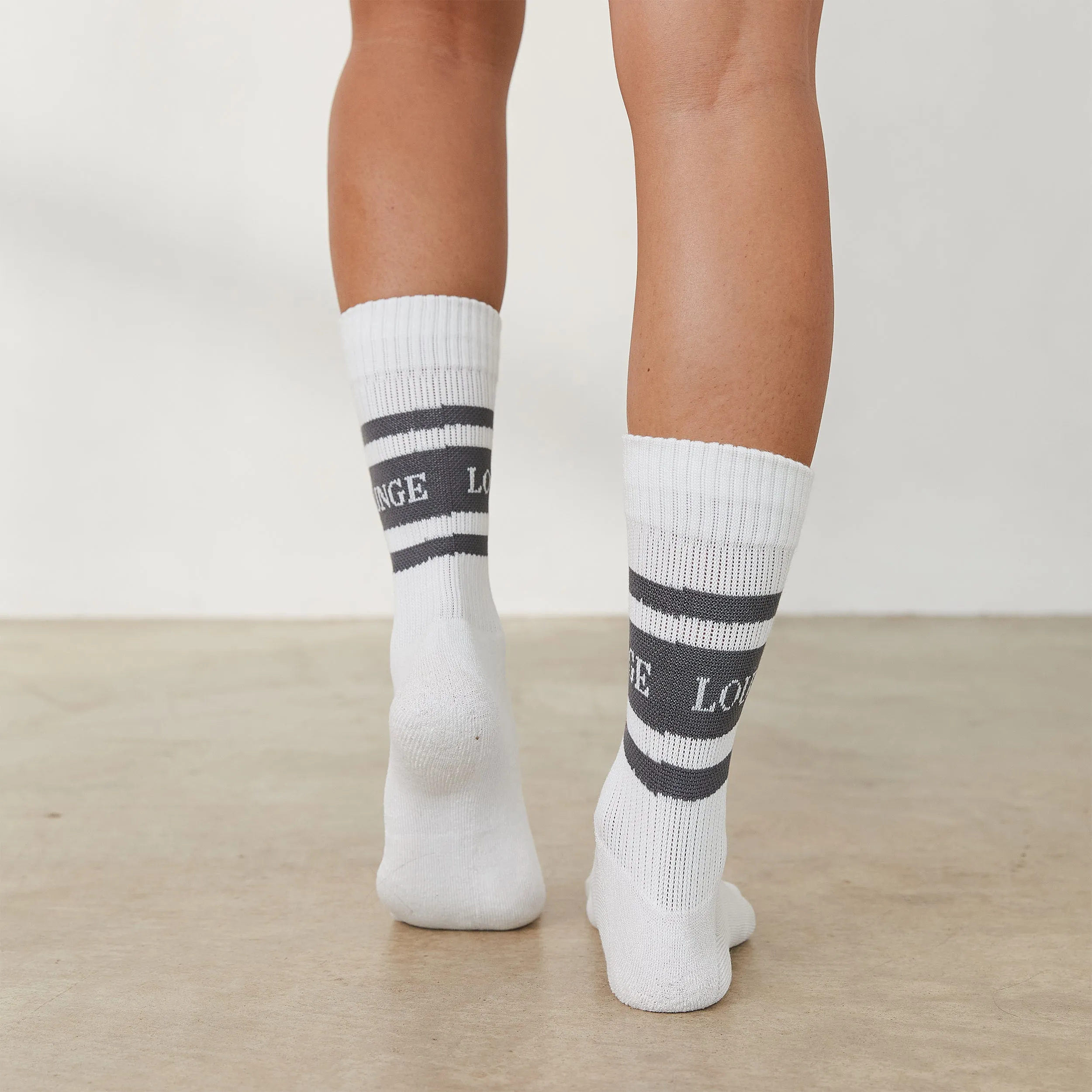 Essential Socks (2 Pack) - Charcoal