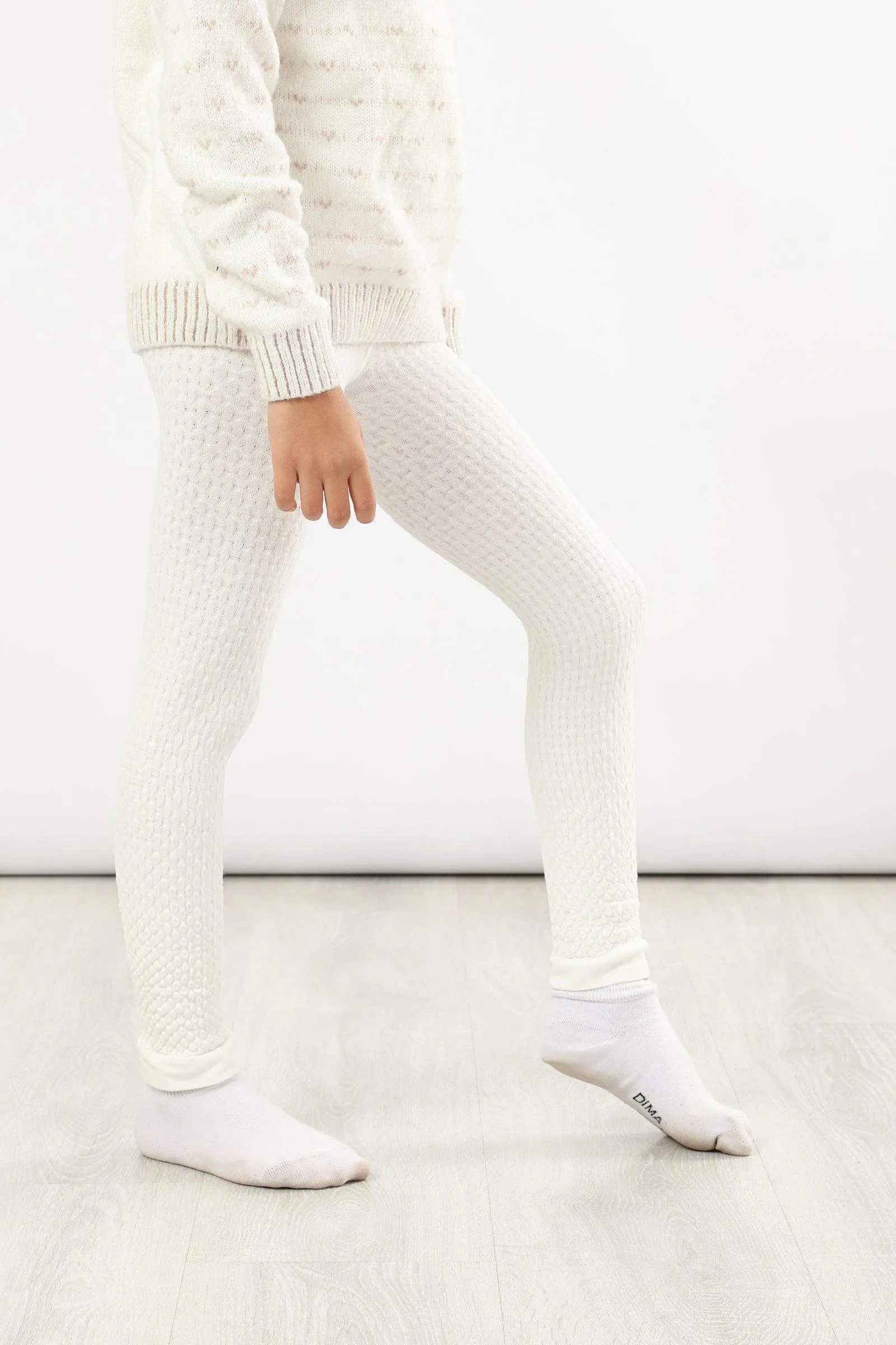 Girly Warm Pattern Legging