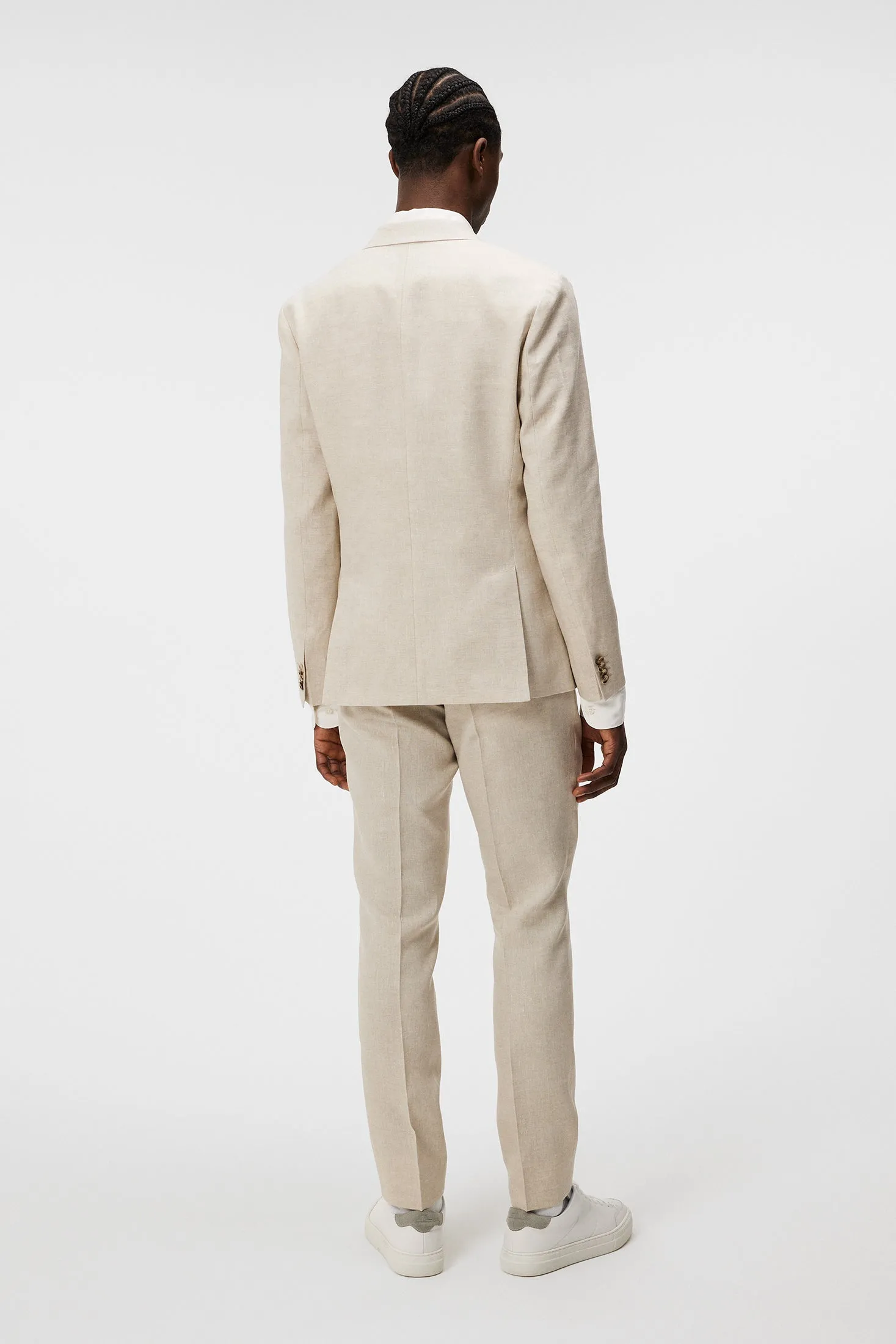 Hopper U Super Linen Blazer / Moonbeam