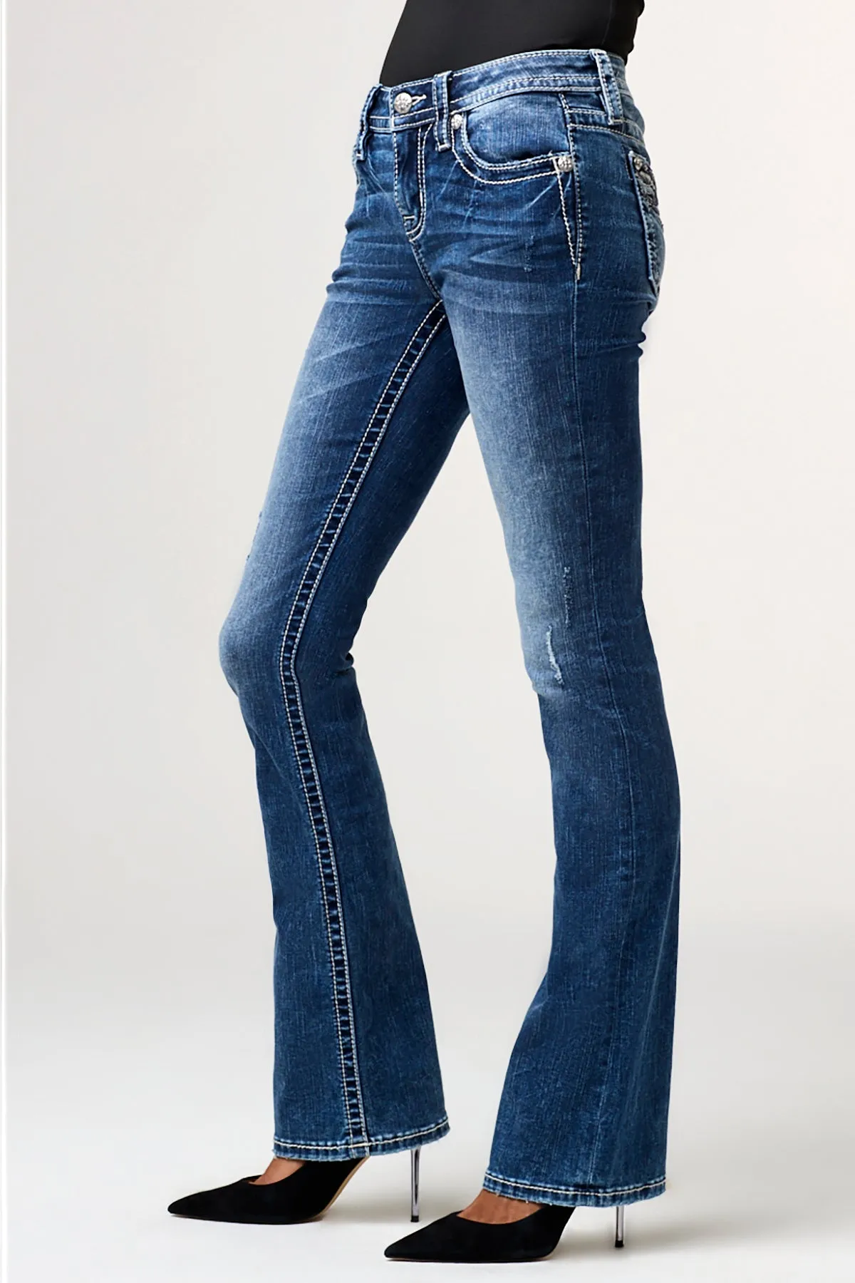 Louise Wings Bootcut Jeans