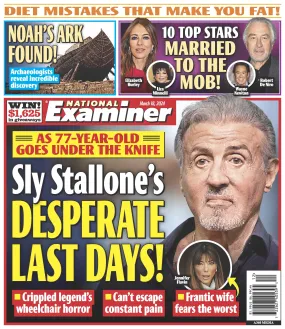 National Examiner - 03.18.24 Sly Stallone's Desperate Last Days