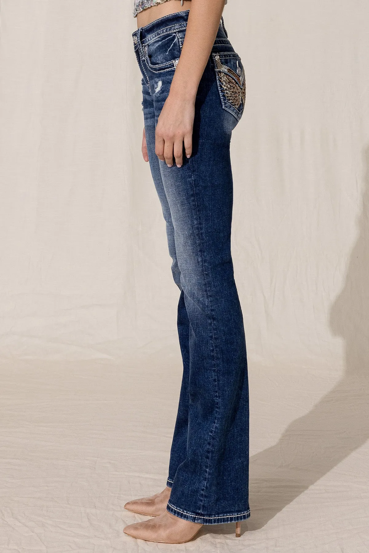 Natures Wing Bootcut Jeans