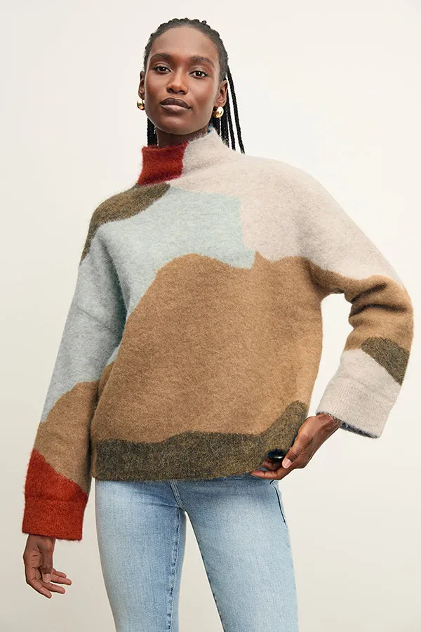 Rajni Sweater - Alpaca Jacquard :: Multi