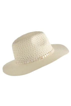 Shiraleah Astor Hat, Ivory - FINAL SALE ONLY