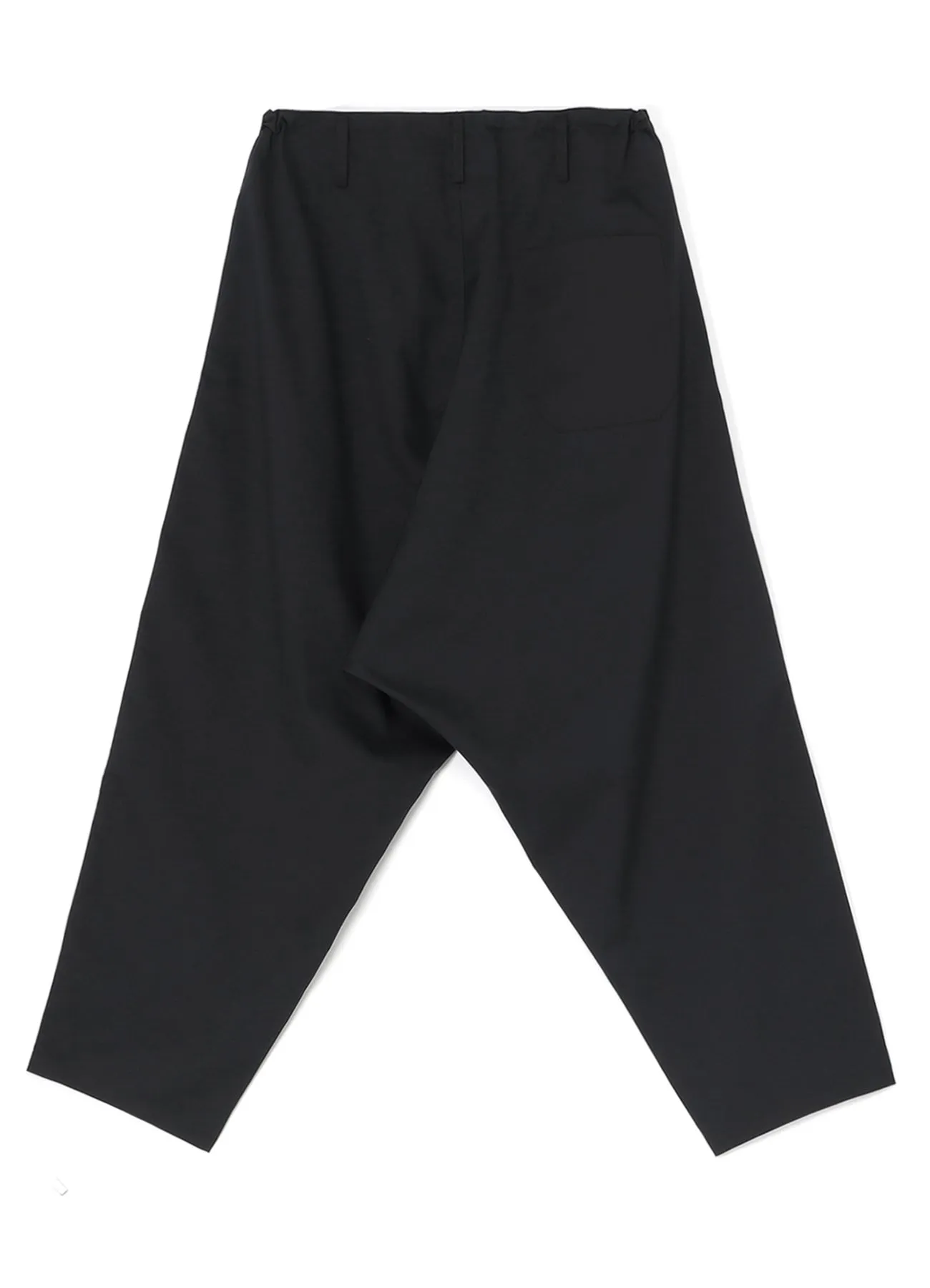 STRETCHY POLYESTER/RAYON TWILL DRAWSTRING SAROUEL PANTS