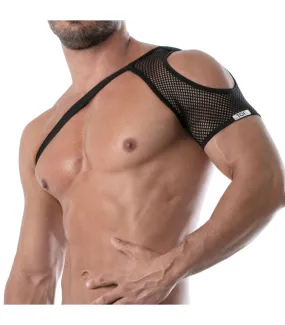 TOF PARIS Shoulder Harness Mesh Circuit Transparent Black  58