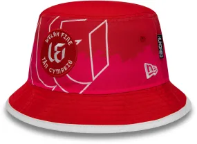 Welsh Fire The Hundred New Era All Over Print Bucket Hat